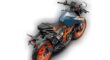 New 2024 KTM Sportbike Motorcycle 390 DUKE