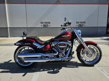 Used 2023 Harley-Davidson® Cruiser Motorcycle FLFBSANV – Fat Boy® 114 Anniversary