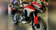 New 2023 Ducati Sport Touring Motorcycle Multistrada V4S Travel & Radar – Red/Spoked Wheels