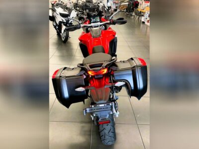 New 2023 Ducati Sport Touring Motorcycle Multistrada V4S Travel & Radar – Red/Spoked Wheels
