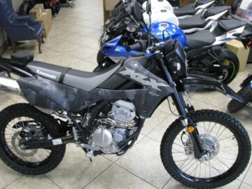 New 2024 Kawasaki Dirt Bike Motorcycle KLX®300 Cypher Camo Gray