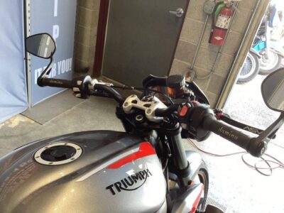 2021 Triumph Street Triple RS Silver Ice