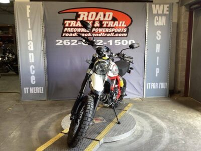 2020 Ducati Scrambler Desert Sled White Mirage