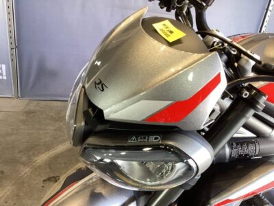 2021 Triumph Street Triple RS Silver Ice