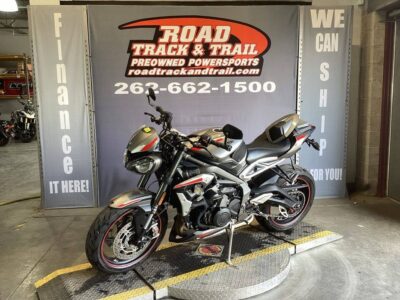 2021 Triumph Street Triple RS Silver Ice