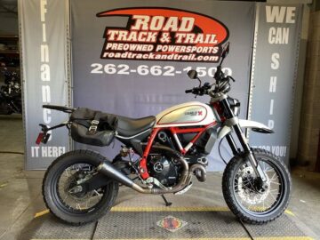 2020 Ducati Scrambler Desert Sled White Mirage