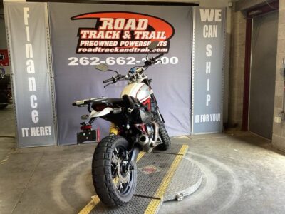 2020 Ducati Scrambler Desert Sled White Mirage