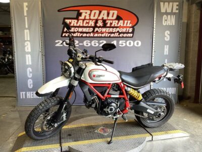 2020 Ducati Scrambler Desert Sled White Mirage