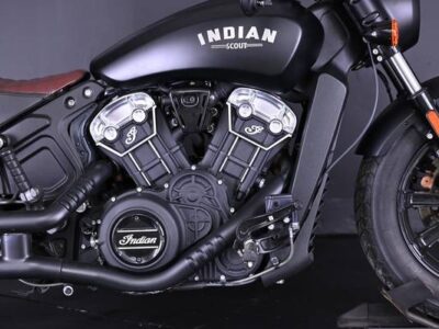 2021 Indian Motorcycle Scout Bobber ABS Thunder Black Smoke