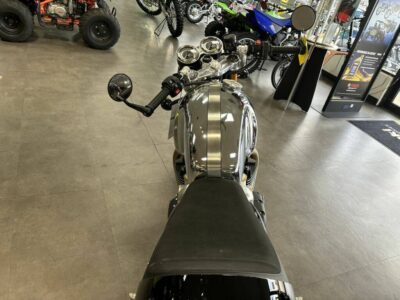 New 2023 Triumph Standard Motorcycle Thruxton RS Chrome Edition Jet Black