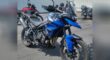 Used 2022 Triumph Dual Sport Motorcycle Tiger 850 Sport Graphite Caspian Blue