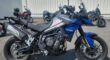 Used 2022 Triumph Dual Sport Motorcycle Tiger 850 Sport Graphite Caspian Blue