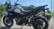 Used 2022 Triumph Dual Sport Motorcycle Tiger 850 Sport Graphite Caspian Blue