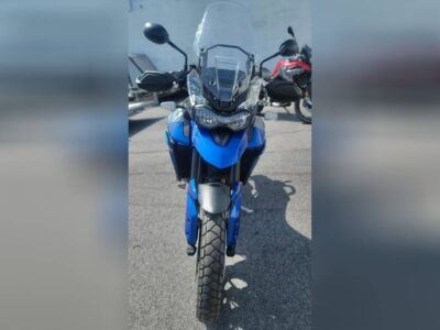 Used 2022 Triumph Dual Sport Motorcycle Tiger 850 Sport Graphite Caspian Blue