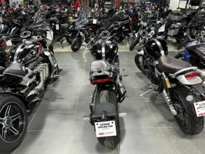 New 2024 Triumph Standard Motorcycle Rocket 3 GT Sapphire Black