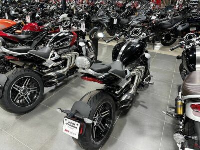 New 2024 Triumph Standard Motorcycle Rocket 3 GT Sapphire Black