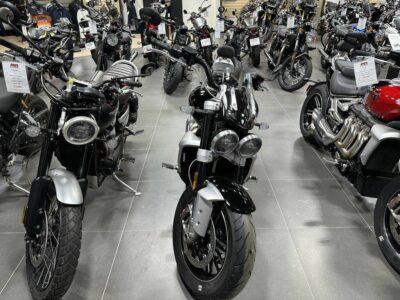 New 2024 Triumph Standard Motorcycle Rocket 3 GT Sapphire Black