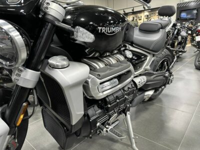 New 2024 Triumph Standard Motorcycle Rocket 3 GT Sapphire Black