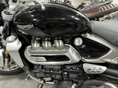 New 2024 Triumph Standard Motorcycle Rocket 3 GT Sapphire Black