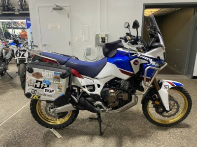 Used 2018 Honda® Dual Sport Motorcycle Africa Twin Adventure Sports CRF1000L2 DCT