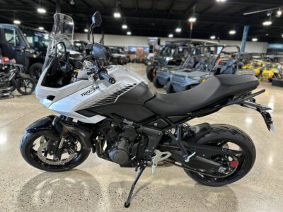 New 2024 Triumph Standard Motorcycle Tiger Sport 660 Snowdonia White/Jet Black