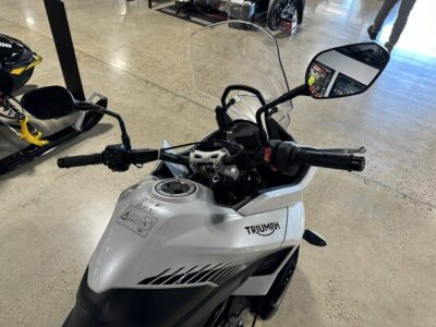 New 2024 Triumph Standard Motorcycle Tiger Sport 660 Snowdonia White/Jet Black