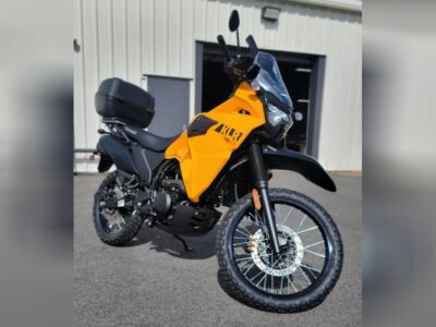 New 2023 Kawasaki Dual Sport Motorcycle KLR®650 Traveler ABS