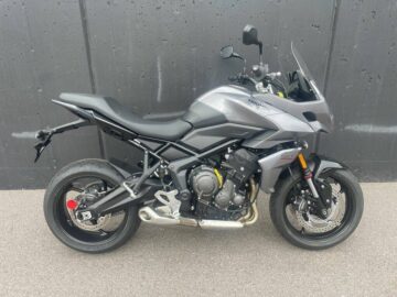 New 2023 Triumph Standard Motorcycle Tiger Sport 660 Graphite / Sapphire Black