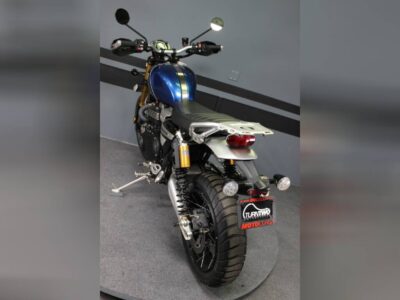 Used 2019 Triumph Standard Motorcycle Scrambler 1200 XE Cobalt Blue