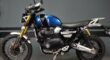 Used 2019 Triumph Standard Motorcycle Scrambler 1200 XE Cobalt Blue