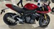 New 2023 Triumph Standard Motorcycle Speed Triple 1200 RR Red Hopper / Storm Grey