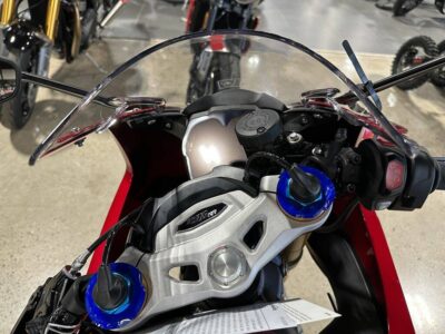 New 2023 Triumph Standard Motorcycle Speed Triple 1200 RR Red Hopper / Storm Grey