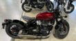 New 2023 Triumph Standard Motorcycle Bonneville Bobber Red Hopper