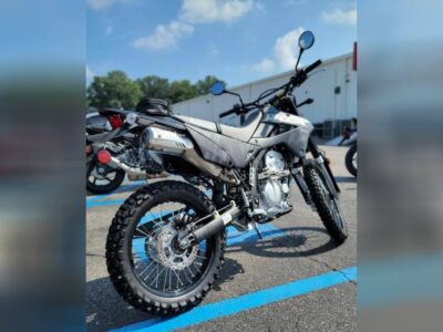 New 2024 Kawasaki Dual Sport Motorcycle KLX®300 Cypher Camo Gray