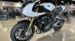 New 2022 Triumph Sportbike Motorcycle Speed Triple 1200 RR Crystal White Storm Grey