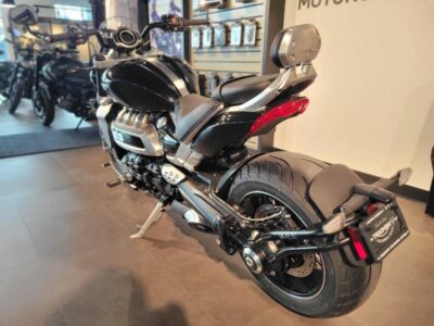 New 2024 Triumph Standard Motorcycle Rocket 3 GT Sapphire Black