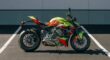 New 2023 Ducati Sportbike Motorcycle Streetfighter V4 Lamborghini Livery