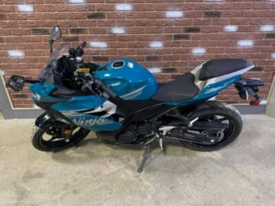 Used 2021 Kawasaki Sportbike Motorcycle Ninja® 400 ABS Pearl Nightshade Teal/Metallic Spark Bl