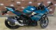 Used 2021 Kawasaki Sportbike Motorcycle Ninja® 400 ABS Pearl Nightshade Teal/Metallic Spark Bl