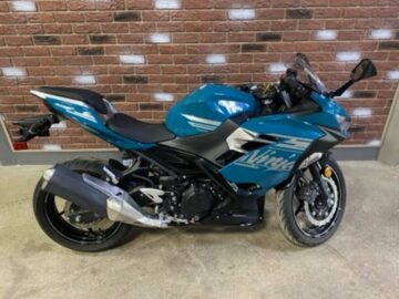 Used 2021 Kawasaki Sportbike Motorcycle Ninja® 400 ABS Pearl Nightshade Teal/Metallic Spark Bl