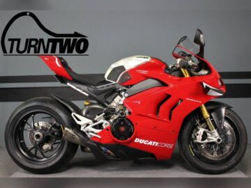 Used 2020 Ducati Sportbike Motorcycle Panigale V4 R Red
