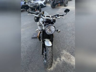 Used 2020 Triumph Standard Motorcycle Speed Twin 1200 Silver Ice/Storm Grey