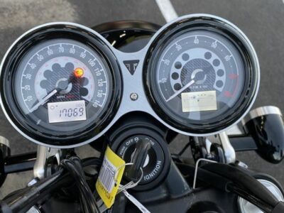 Used 2020 Triumph Standard Motorcycle Speed Twin 1200 Silver Ice/Storm Grey