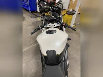 Used 2022 Triumph Standard Motorcycle Speed Triple 1200 RR Crystal White Storm Grey